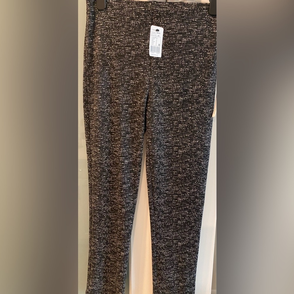 Black and off white pant 27” inseam.  BNWT